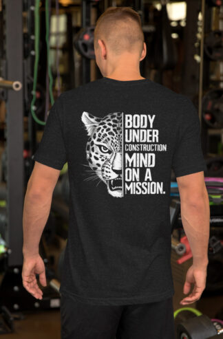 Camiseta: Cuerpo en Construccion, Mente en Mision